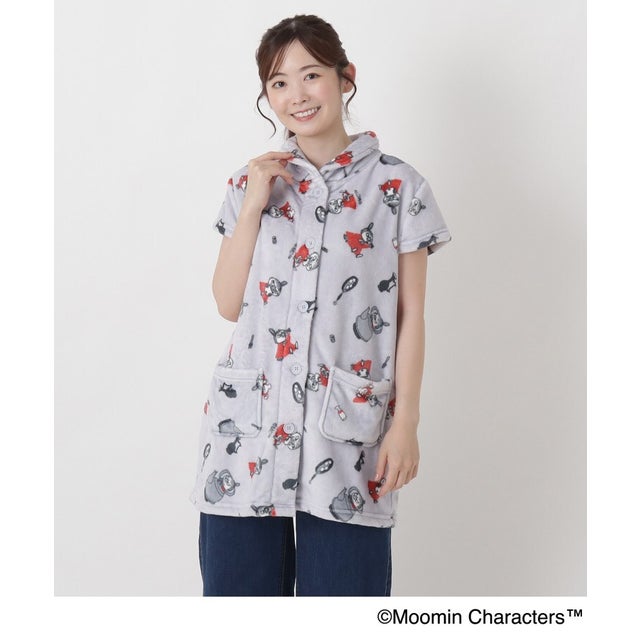 ◆MOOMIN ルームウェア ディッシュ ミイ （グレー(912)）