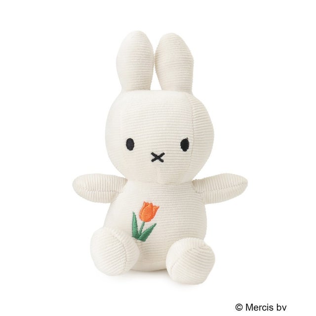 ◆Dick Bruna miffy ボントントイズ チューリップ 18 （ホワイト(901)）