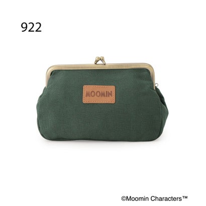◆MOOMIN 畳刺繍ペンポーチ がま口 （グリーン(922)）｜詳細画像