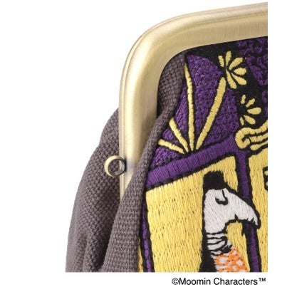 ◆MOOMIN 畳刺繍ペンポーチ がま口 （ソノタ(879)）｜詳細画像