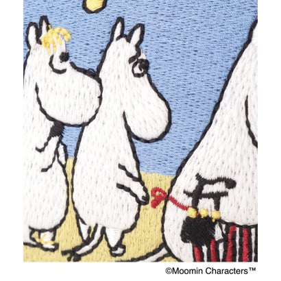◆MOOMIN 畳刺繍ペンポーチ がま口 （ソノタ(879)）｜詳細画像