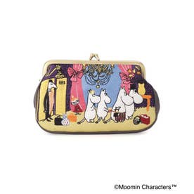 ◆MOOMIN 畳刺繍ペンポーチ がま口 （ソノタ(879)）