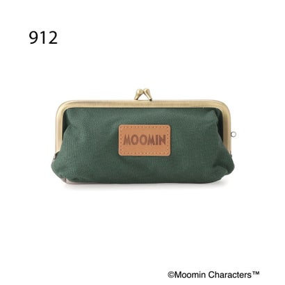◆MOOMIN 畳刺繍ペンポーチ スリムがま口 （ブルー(993)）｜詳細画像