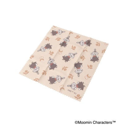 ◆MOOMIN クロス付きメガネケース （ホワイト(901)）｜詳細画像