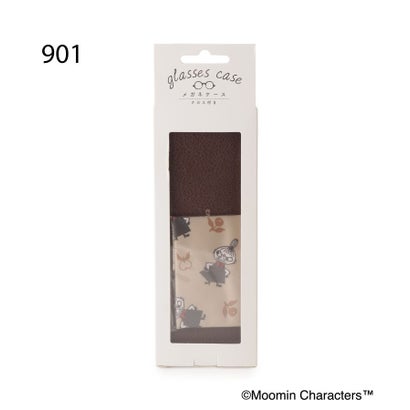 ◆MOOMIN クロス付きメガネケース （レッド(962)）｜詳細画像