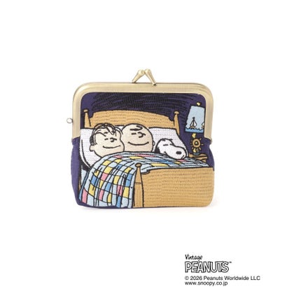 ワンズテラス one'sterrace ◆SNOOPY 畳刺繍ペンポーチ ミニがま口 （ピンク(972)）｜詳細画像