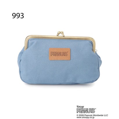 ワンズテラス one'sterrace ◆SNOOPY 畳刺繍ペンポーチ がま口 （ブルー(993)）｜詳細画像
