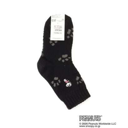 ワンズテラス one'sterrace ◆SNOOPY ホームソックス 内SK2重編 ジョー・クール （ブラック(919)）｜詳細画像