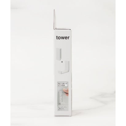 ◆tower タワー 折り畳みフック 石膏B対応2個組 （ホワイト(901)）｜詳細画像