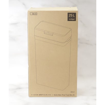 ◆シールズ 密閉ダストボックス 25L （ホワイト(901)）｜詳細画像
