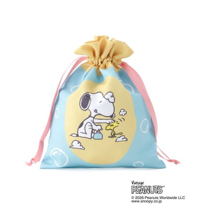 ワンズテラス one'sterrace ◆SNOOPY トラベル巾着 （ブルー(993)）｜詳細画像