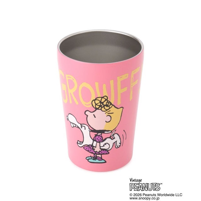 ◆SNOOPY ステンレスタンブラー 450ml （ピンク(972)）