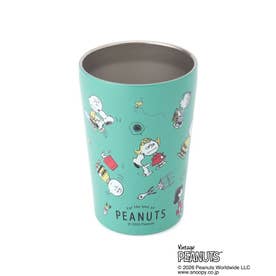 ◆SNOOPY ステンレスタンブラー 450ml （グリーン(922)）