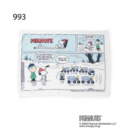 ワンズテラス one'sterrace ◆【あったか】SNOOPY ひざ掛け コミック （オレンジ(967)）｜詳細画像