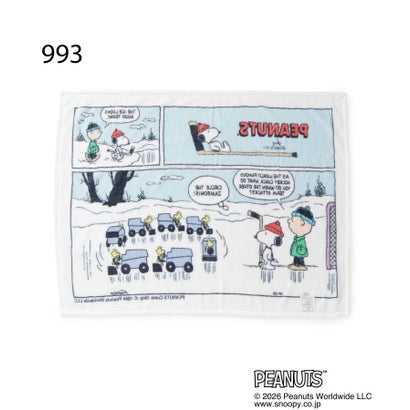 ◆【あったか】SNOOPY ひざ掛け コミック （ブルー(993)）｜詳細画像