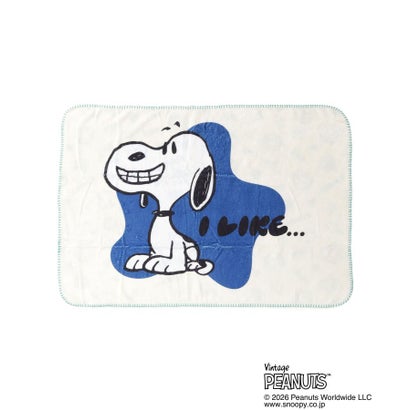 ◆【あったか】SNOOPY リバーシブルひざ掛け （ソノタ(879)）｜詳細画像