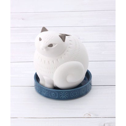 ◆fikalycka 潤いマスコット加湿器 CAT2 （ホワイト(901)）｜詳細画像