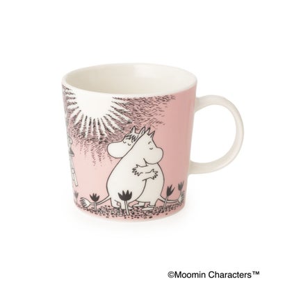 ◆MOOMIN マグ Love30 300ml （ピンク(972)）｜詳細画像