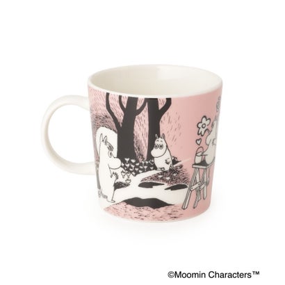 ◆MOOMIN マグ Love30 300ml （ピンク(972)）｜詳細画像