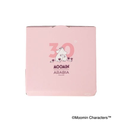 ◆MOOMIN ミニプレート Love30 （ピンク(972)）｜詳細画像