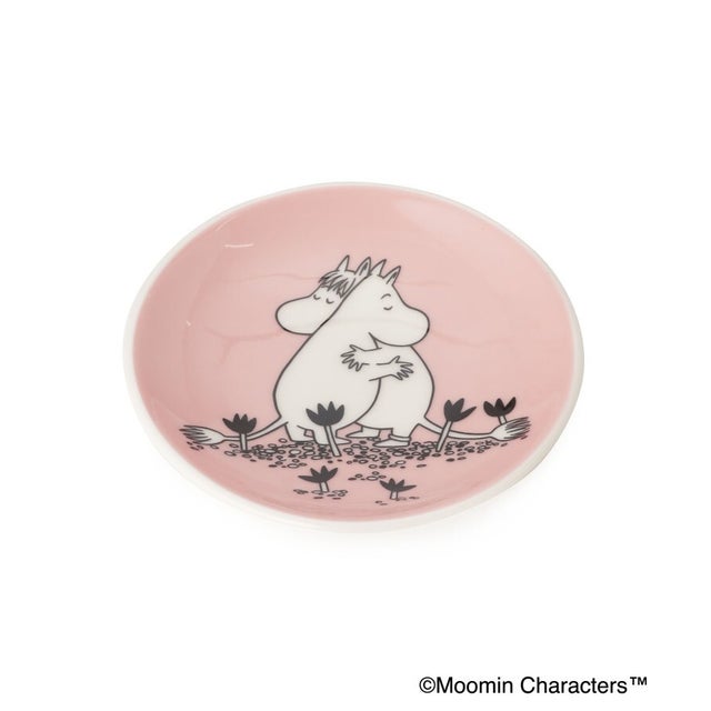 ◆MOOMIN ミニプレート Love30 （ピンク(972)）