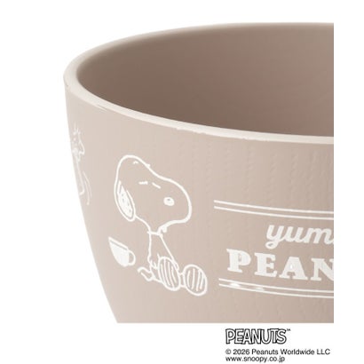 ◆SNOOPY スープカップ 400ml （ベージュ(952)）｜詳細画像