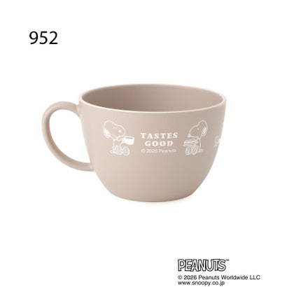 ◆SNOOPY スープカップ 400ml （アイボリー(904)）｜詳細画像