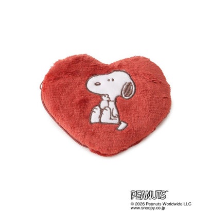 ワンズテラス one'sterrace ◆【あったか】SNOOPY ハンドウォーマー ハート （レッド(962)）｜詳細画像