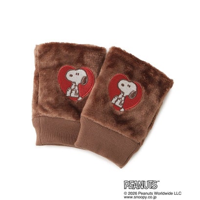 ワンズテラス one'sterrace ◆【あったか】SNOOPY ハンドウォーマー 手袋タイプ （ブラウン(943)）｜詳細画像