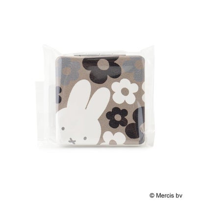 ◆Dick Bruna miffy コンパクトミラー フラワー （ピンク(972)）｜詳細画像