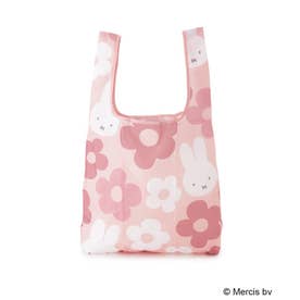 ◆Dick Bruna miffy ショッピングバッグ S フラワー （ピンク(972)）