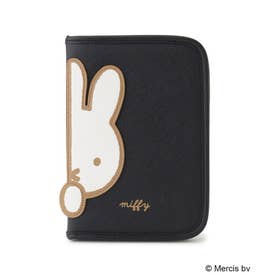 ◆Dick Bruna miffy マルチケース APPLIQUE （ブラック(919)）