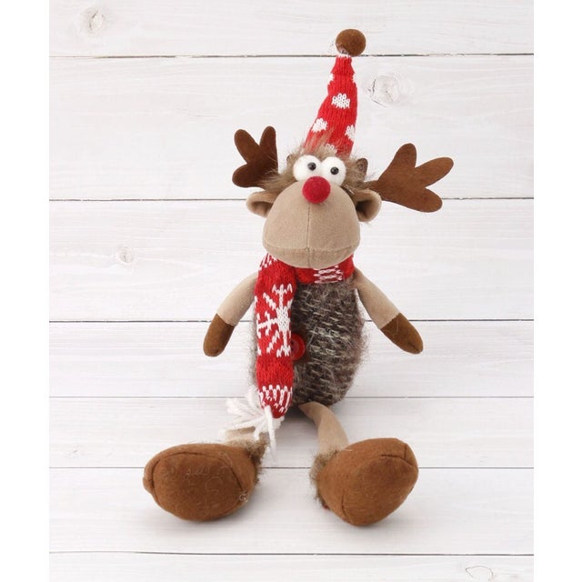 ◆【クリスマス】ノルディック 足ブラトナカイ （ブラウン(943)）