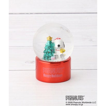 ワンズテラス one'sterrace ◆【クリスマス】SNOOPY スノードーム 45cm （レッド(962)）｜詳細画像