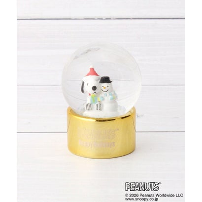 ワンズテラス one'sterrace ◆【クリスマス】SNOOPY スノードーム 45cm （レッド(962)）｜詳細画像