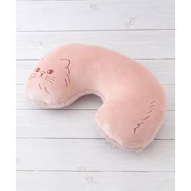 ◆にゃふにゃふおやすみクッション アンミーナ （ピンク(972)）