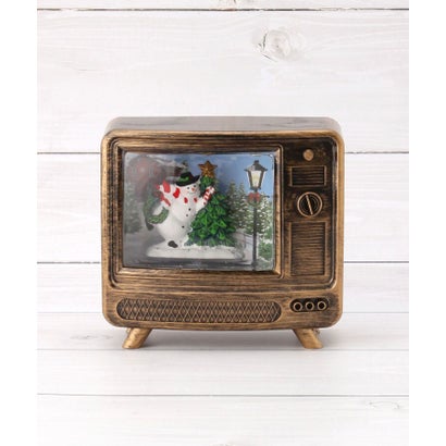 ワンズテラス one'sterrace ◆【クリスマス】バブル LED テレビジョンスノーマン （ブロンズ(908)）｜詳細画像