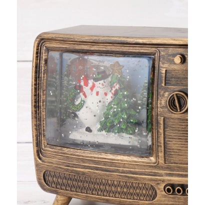 ワンズテラス one'sterrace ◆【クリスマス】バブル LED テレビジョンスノーマン （ブロンズ(908)）｜詳細画像
