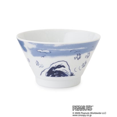 ◆SNOOPY ライスボウル 山歩き 360ml （ネイビー(994)）｜詳細画像
