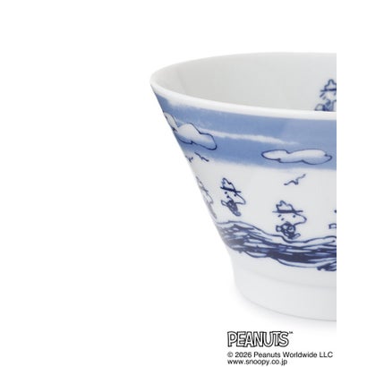 ◆SNOOPY ライスボウル 山歩き 360ml （ネイビー(994)）｜詳細画像