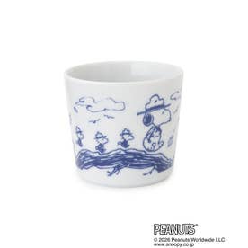 ◆SNOOPY フリーカップ 山歩き 220ml （ネイビー(994)）