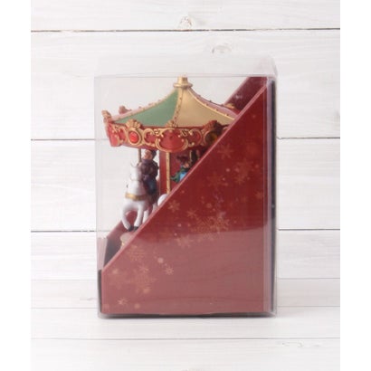 ワンズテラス one'sterrace ◆【クリスマス】Xmas アトラクション メリーゴーランド （レッド(962)）｜詳細画像