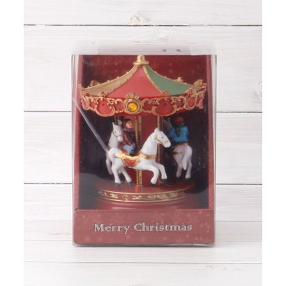 ワンズテラス one'sterrace ◆【クリスマス】Xmas アトラクション メリーゴーランド （レッド(962)）｜詳細画像