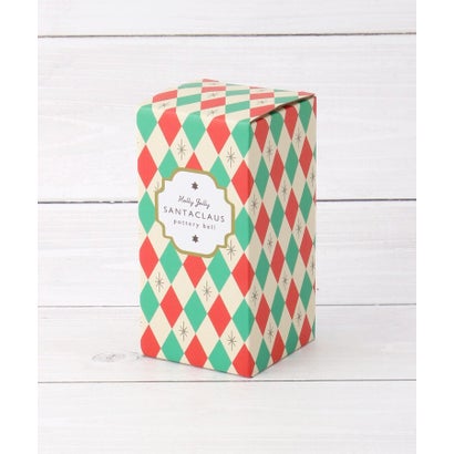 ワンズテラス one'sterrace ◆【クリスマス】HollyJolly 陶器ベル （レッド(962)）｜詳細画像