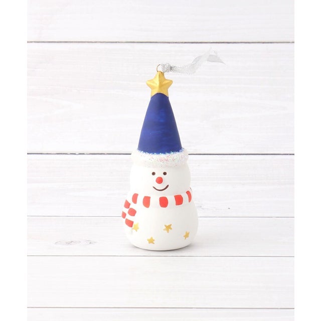 ◆【クリスマス】HollyJolly 陶器ベル （ネイビー(994)）