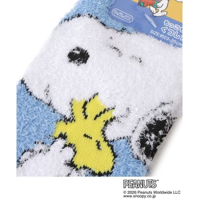 ワンズテラス one'sterrace ◆【あったか】SNOOPY ホームもっこもこ靴下 （ピンク(972)）｜詳細画像