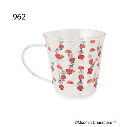 ◆MOOMIN 耐熱ティーカップ 275ml （レッド(962)）｜詳細画像