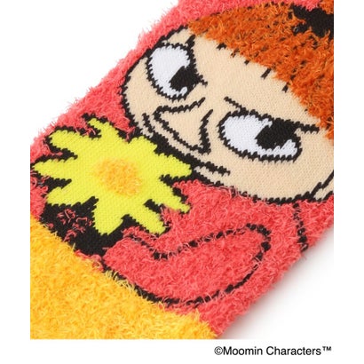 ◆【あったか】MOOMIN ホームもっこもこ靴下 （オレンジ(967)）｜詳細画像