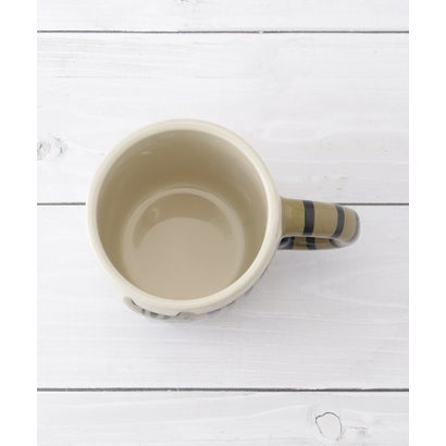 ワンズテラス one'sterrace ◆ハンドペイント キャットマグ 400ml （ベージュ(952)）｜詳細画像