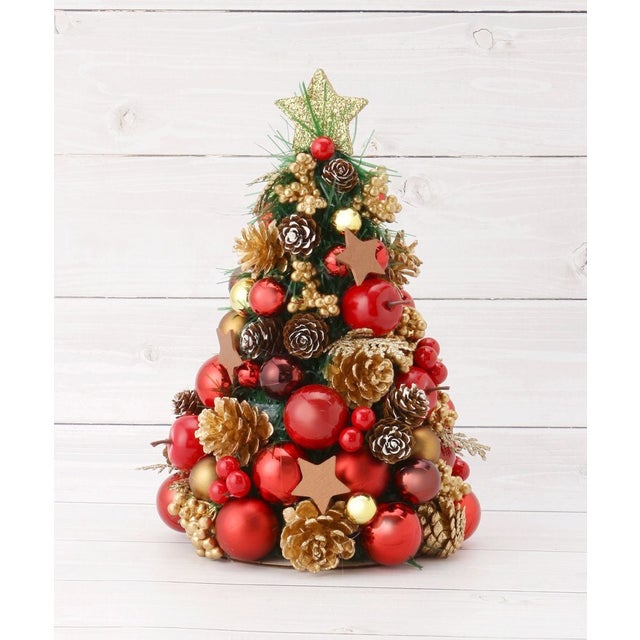 ◆【クリスマス】MKK コーンミックスツリー （レッド(962)）